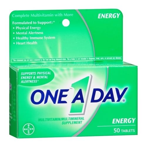 월그린 Walgreens One A Day Energy MultivitaminMultimineral Supplement Tablets