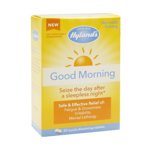 월그린 Walgreens Hylands Good Morning Tablets