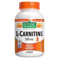 Walgreens Botanic Choice L-Carnitine 500 mg Dietary Supplement Tablets