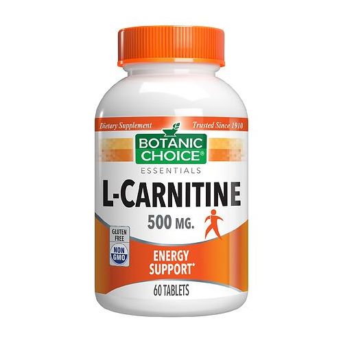 월그린 Walgreens Botanic Choice L-Carnitine 500 mg Dietary Supplement Tablets