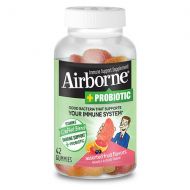 Walgreens Airborne Plus Probiotic Gummies Assorted Fruit Flavors