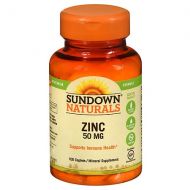 Walgreens Sundown Naturals Zinc, 50mg