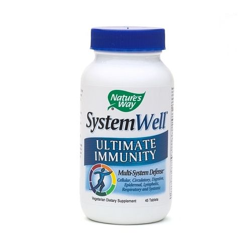 월그린 Walgreens Natures Way SystemWell Ultimate Immunity, Multi-System Defense Tablets