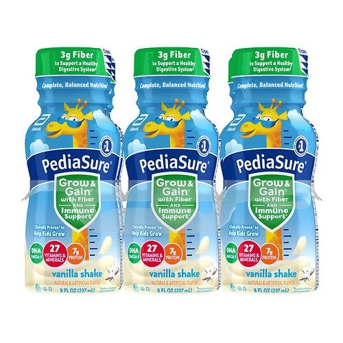 월그린 Walgreens PediaSure Complete, Balanced Nutrition Shake with Fiber Vanilla