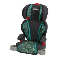 Walgreens Graco Highback Turbo Booster Car Seat Grey & Teal Mosiac