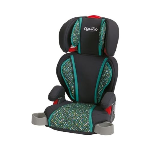 월그린 Walgreens Graco Highback Turbo Booster Car Seat Grey & Teal Mosiac