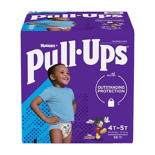 월그린 Walgreens Huggies Pull-Ups Learning Designs Training Pants for Boys 4T - 5T