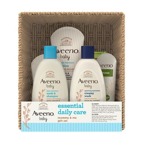 월그린 Walgreens Aveeno Baby Essential Daily Care for Baby & Mommy Gift Set