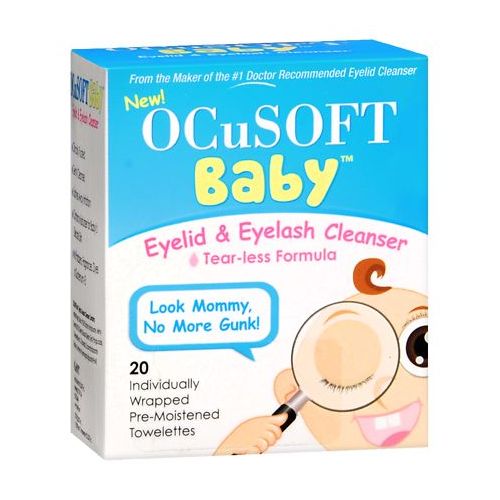 월그린 Walgreens Ocusoft Baby Eyelid & Eyelash Cleanser Individually Wrapped Pre-Moistened Towelettes