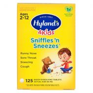 Walgreens Hylands 4 Kids Sniffles n Sneezes Quick-Dissolving Tablets