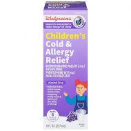 Walgreens Wal-Tap Childrens Cold & Allergy Elixir Grape