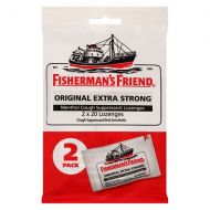 Walgreens Fishermans Friend Extra Strong Menthol Cough Suppressant Lozenges Original