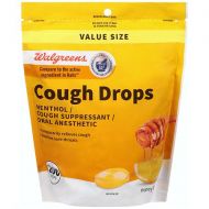 Walgreens Cough Drops Honey-Lemon