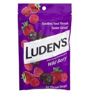 Walgreens Ludens Throat Drops Wild Berry