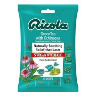 Walgreens Ricola Cough Suppressant Throat Drops Sugar Free Green Tea with Echinacea