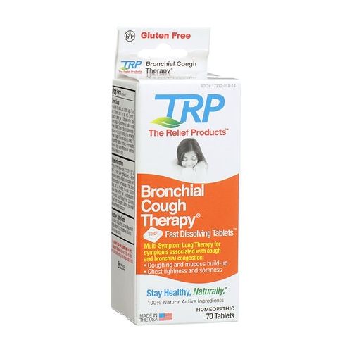 월그린 Walgreens The Relief Products Bronchial Cough Therapy Homeopathic Fast Dissolving Tablets