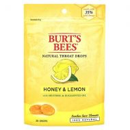 Walgreens Burts Bees Natural Throat Drops Honey & Lemon, Honey & Lemon
