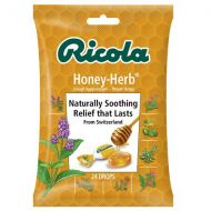 Walgreens Ricola Natural Herb Cough Drops Honey-Herb