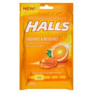 Walgreens Halls Cough Drops Orange, Orange