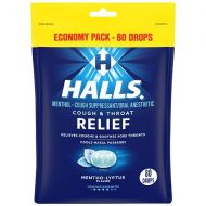 Walgreens Halls Mentho-Lyptus Cough Suppressant Drops, Economy Pack Menthol-Lyptus