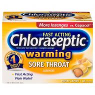 Walgreens Chloraseptic Sore Throat Lozenges Honey Lemon