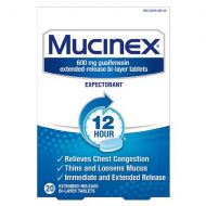 Walgreens Mucinex 12 Hour Extended Release Expectorant Tablets