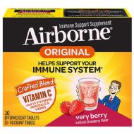 Walgreens Airborne Effervescent Tablets Very Berry