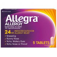 Walgreens Allegra 24 Hour Allergy Relief 180mg Tablets