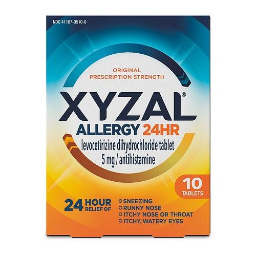 월그린 Walgreens XYZAL Allergy Medicine