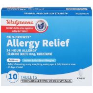 Walgreens Wal-itin Non-Drowsy 24 Hour Allergy Relief Tablets