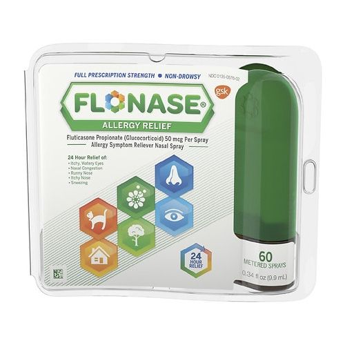 월그린 Walgreens Flonase Allergy Relief Spray 60 metered sprays