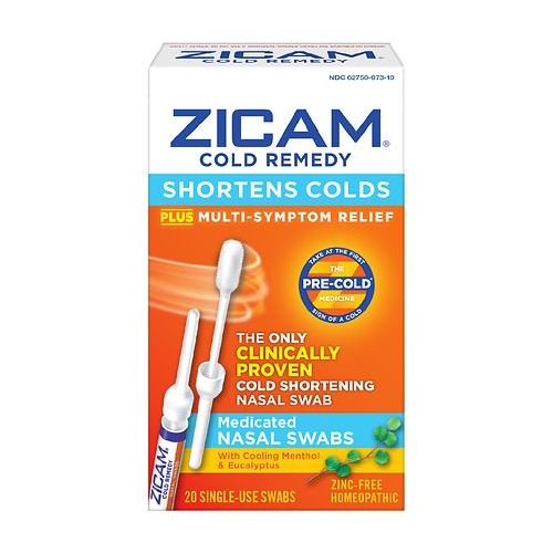 월그린 Walgreens Zicam Cold Remedy Nasal Swabs
