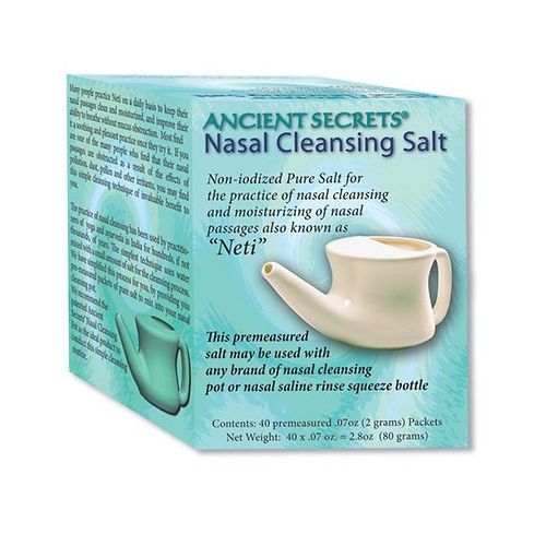 월그린 Walgreens Ancient Secrets Nasal Cleansing Salt Packets