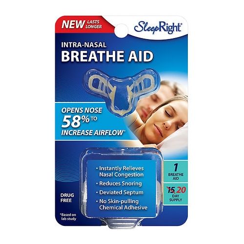 월그린 Walgreens SleepRight Nasal Breathe Aid Bridge