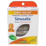 Walgreens Boiron Sinusalia Sinus Relief Pellets Homeopathic Medicine