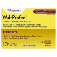Walgreens Wal-Profen Sinus Congestion Pain Tablets