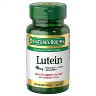 Walgreens Natures Bounty Lutein 40 mg Dietary Supplement Softgels