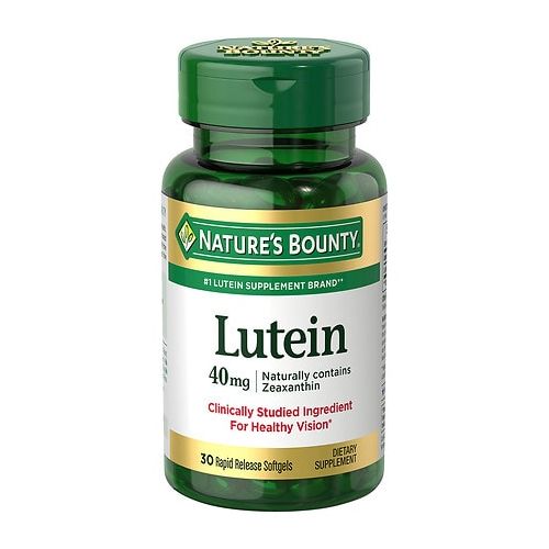 월그린 Walgreens Natures Bounty Lutein 40 mg Dietary Supplement Softgels