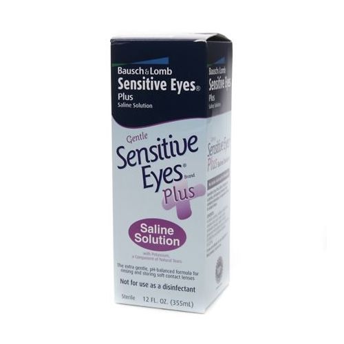 월그린 Walgreens Sensitive Eyes Plus Saline Solution For Soft Contact Lenses, With Potassium