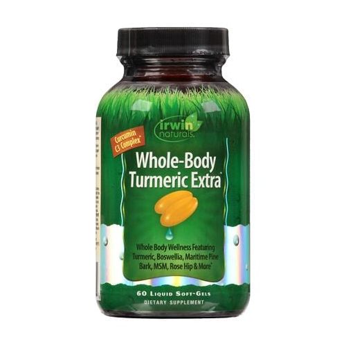 월그린 Walgreens Irwin Naturals Whole-Body Turmeric Extra Liquid Softgels