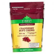 Walgreens Finest Nutrition Cranberry 500 mg Soft Chews