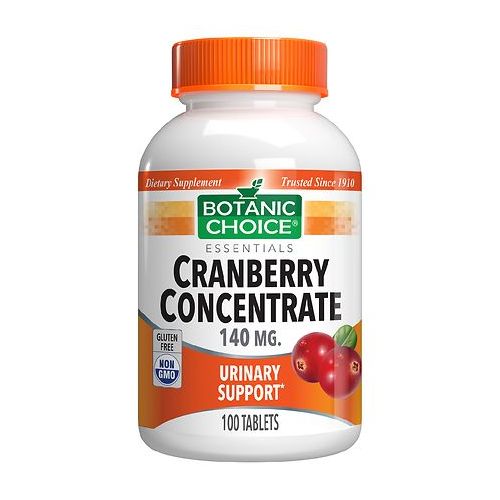 월그린 Walgreens Botanic Choice Cranberry Concentrate 140 mg Dietary Supplement Tablets