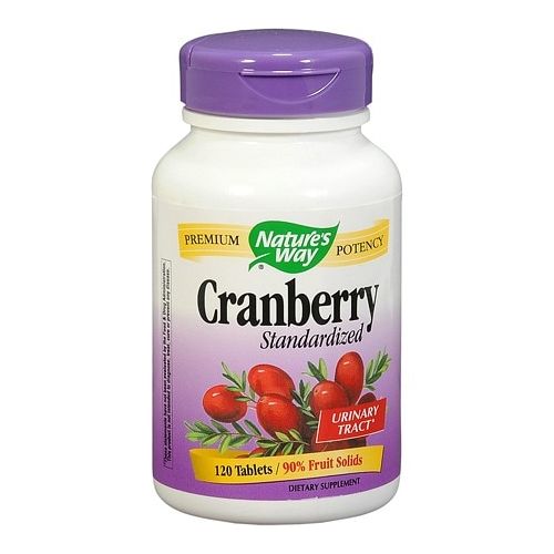 월그린 Walgreens Natures Way Cranberry Standardized Dietary Supplement Tablets