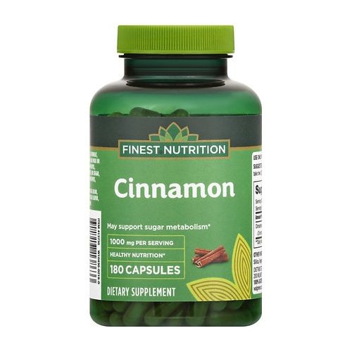 월그린 Walgreens Finest Nutrition Cinnamon 1000 mg Capsules