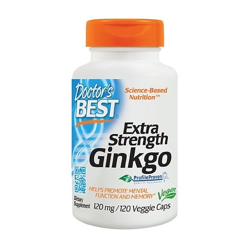 월그린 Walgreens Doctors Best Extra Strength Ginkgo, 120mg, Veggie Caps