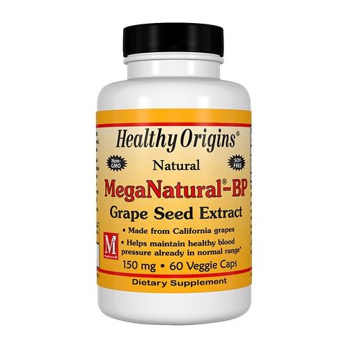 월그린 Walgreens Healthy Origins MegaNatural-BP Grape Seed Extract 150 mg, Capsules