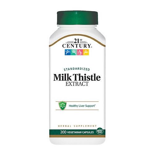 월그린 Walgreens 21st Century Milk Thistle Extract, Vegetarian Capsules