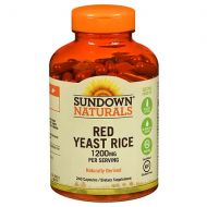 Walgreens Sundown Naturals Red Yeast Rice 1200 mg Dietary Supplement Capsules