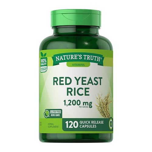 월그린 Walgreens Natures Truth Red Yeast Rice 600mg