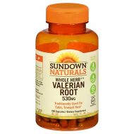 Walgreens Sundown Naturals Naturals Valerian Root 530 mg Dietary Supplement Capsules